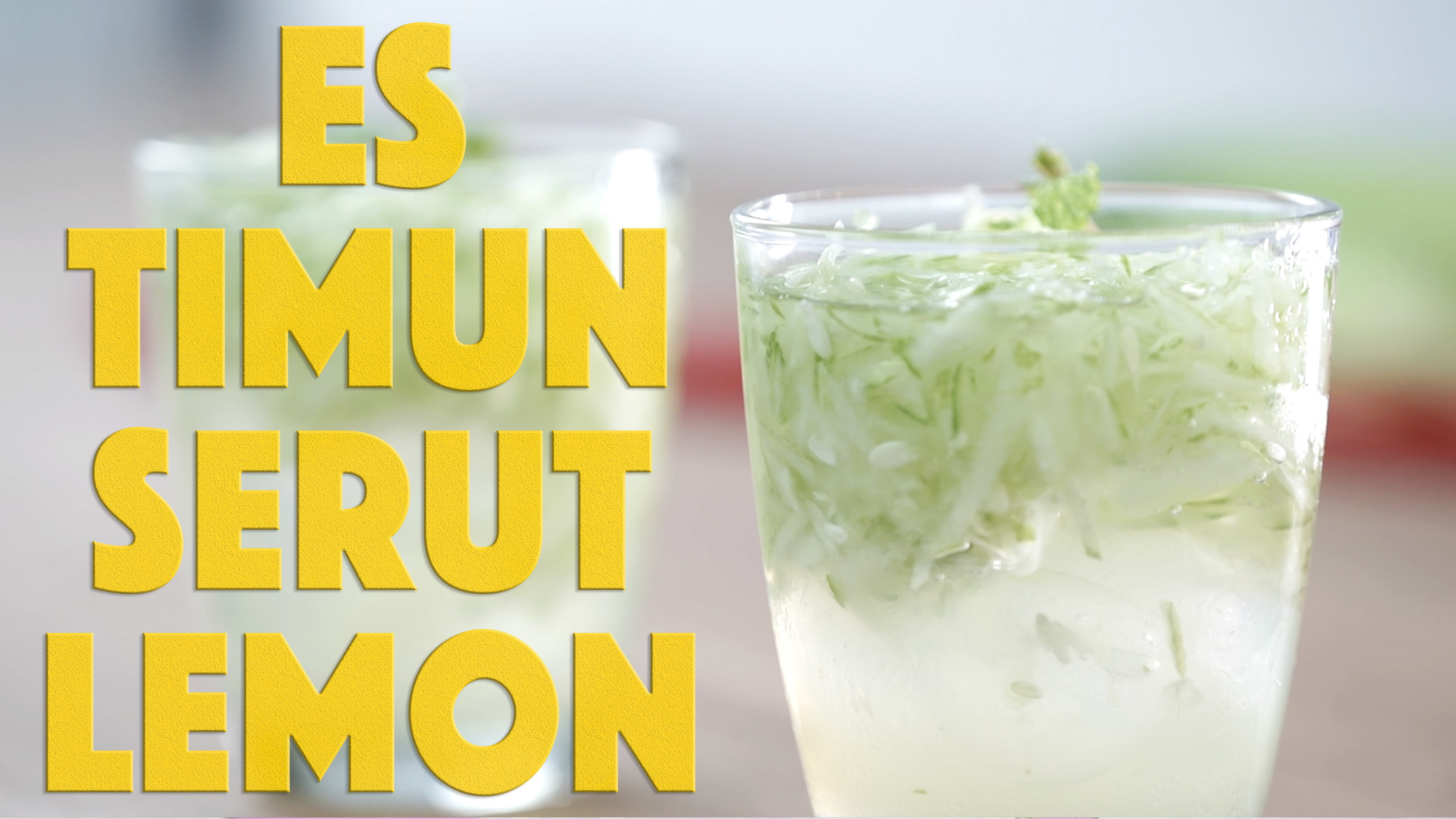 Es Lemon Timun Kelapa - Kesehatan Dengan Balutan Kesegaran