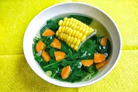 Resep Sup Bening Bayam Jagung Yang Enak Dan Sehat, Masak Yuk Bunda !