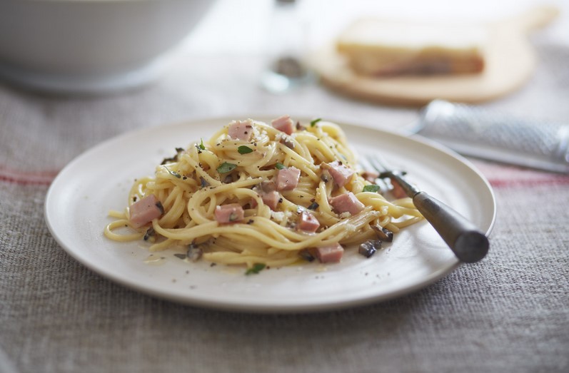 Spaghetti Carbonara - Masakan Khas Italia