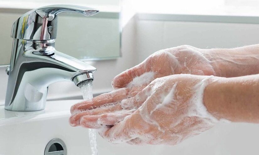 Mencuci tangan dengan Benar melindungi sekitar