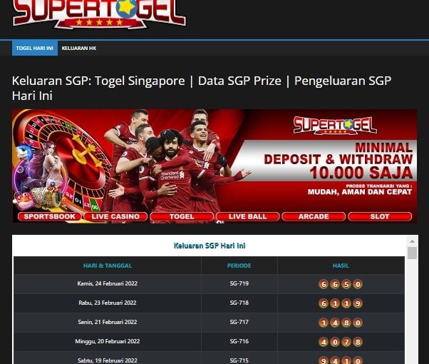 Berbagai Kegunaan Dari Tabel Data SGP Prize Untuk Bettor Togel Singapore